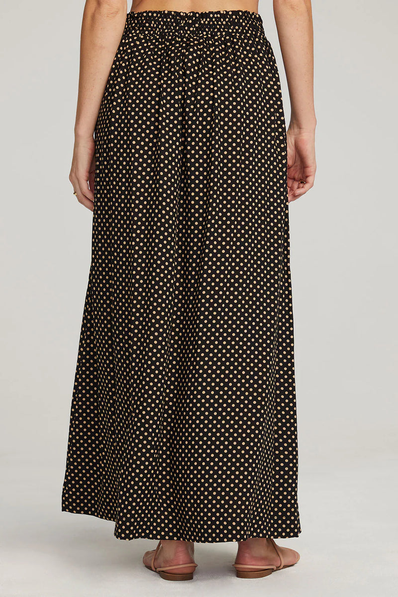 SALTWATER LUXE: DELVIE MAXI SKIRT - CLASSIC POLKA DOT