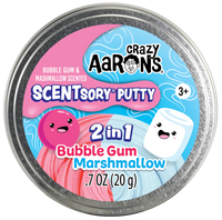 CRAZY AARON'S SCENTSORY PUTTY - BUBBLEGUM/MARSHMALLOW