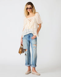 STEVE MADDEN: VICKIE TOP - CREAM