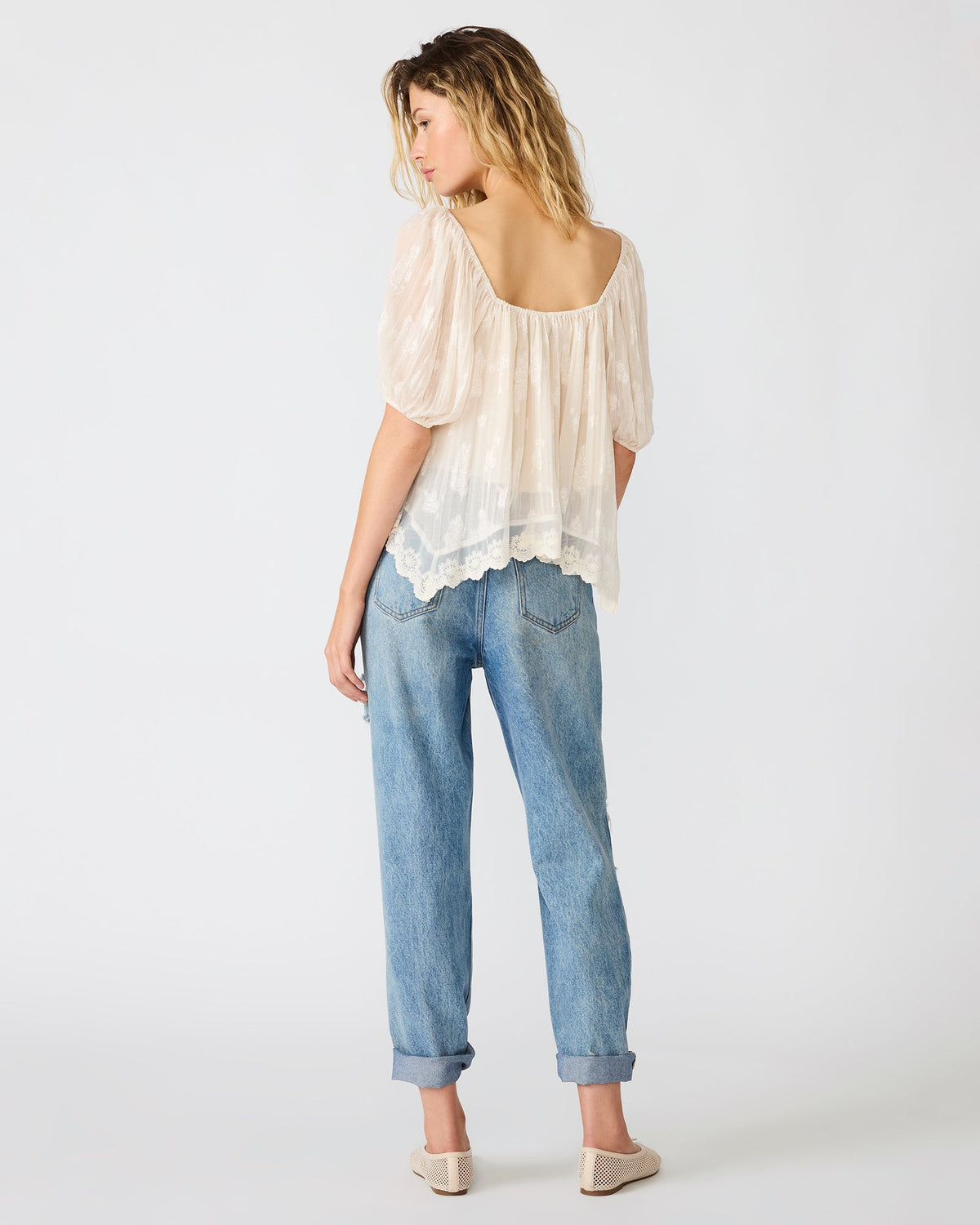 STEVE MADDEN: VICKIE TOP - CREAM