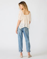STEVE MADDEN: VICKIE TOP - CREAM