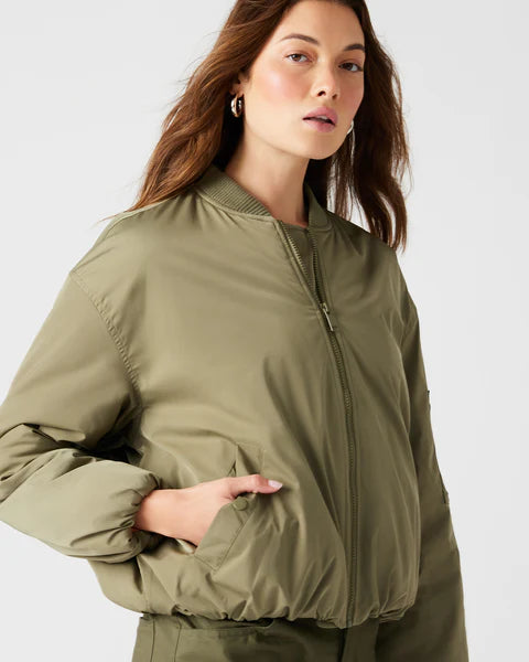 STEVE MADDEN: VIDA JACKET - OLIVE