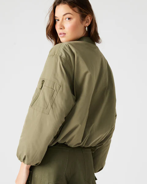 STEVE MADDEN: VIDA JACKET - OLIVE