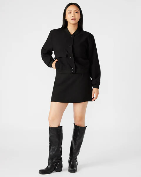 STEVE MADDEN: ARDINE JACKET - BLACK