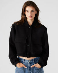 STEVE MADDEN: ARDINE JACKET - BLACK