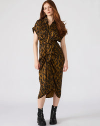 STEVE MADDEN: TORI DRESS - TOFFEE
