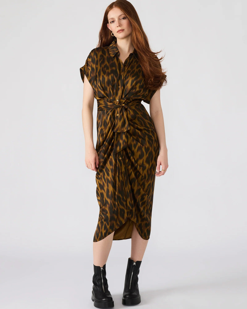 STEVE MADDEN: TORI DRESS - TOFFEE