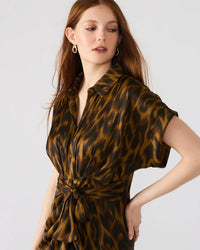STEVE MADDEN: TORI DRESS - TOFFEE