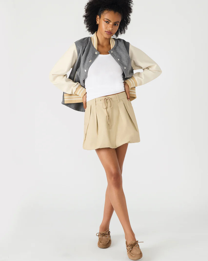 STEVE MADDEN: LIVIE SKIRT - KHAKI