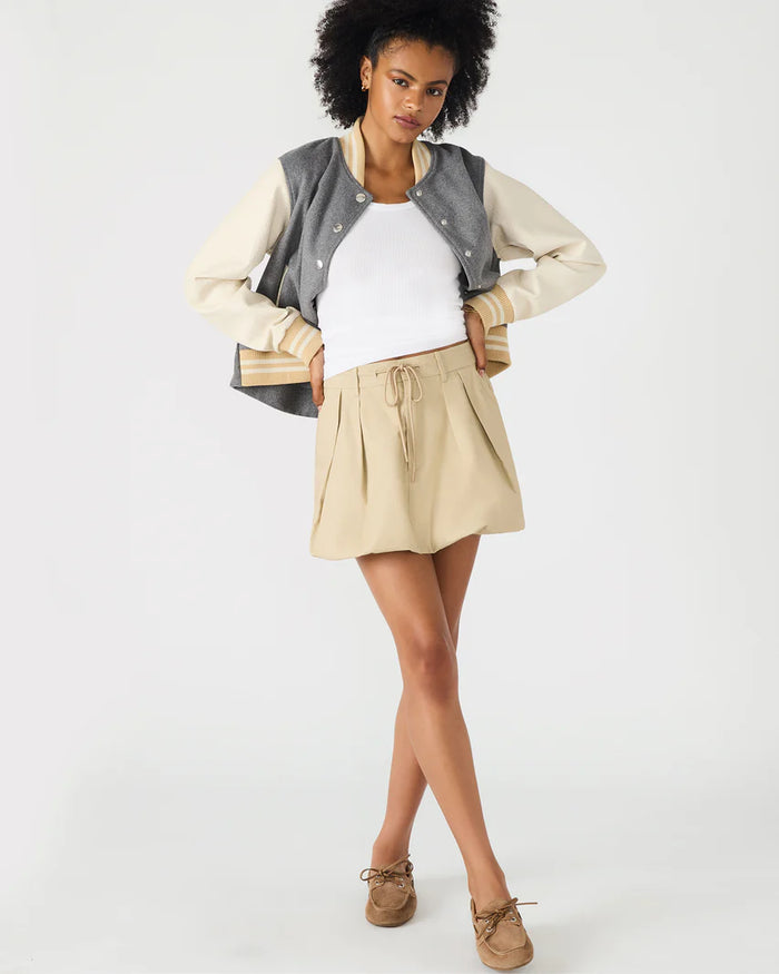 STEVE MADDEN: LIVIE SKIRT - KHAKI