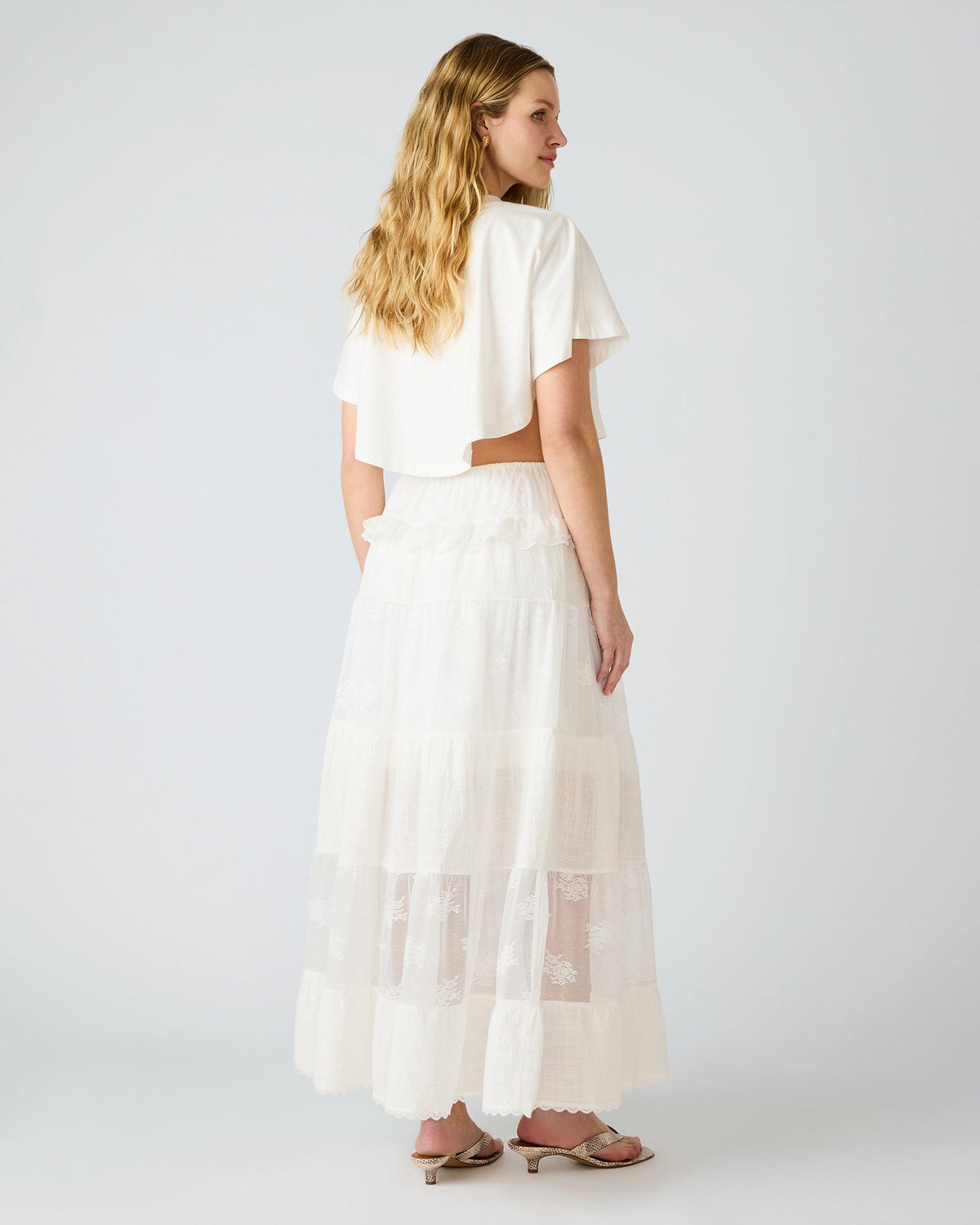 STEVE MADDEN: TARRYN SKIRT - SNOW WHITE