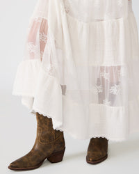 STEVE MADDEN: TARRYN SKIRT - SNOW WHITE