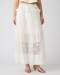 STEVE MADDEN: TARRYN SKIRT - SNOW WHITE