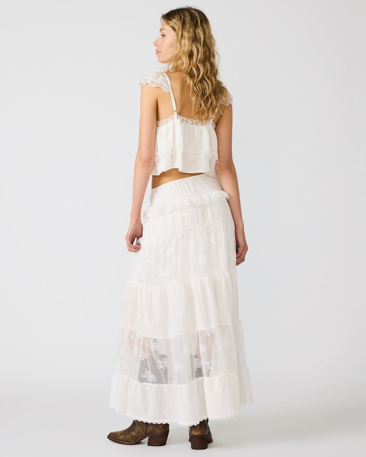 STEVE MADDEN: TARRYN SKIRT - SNOW WHITE