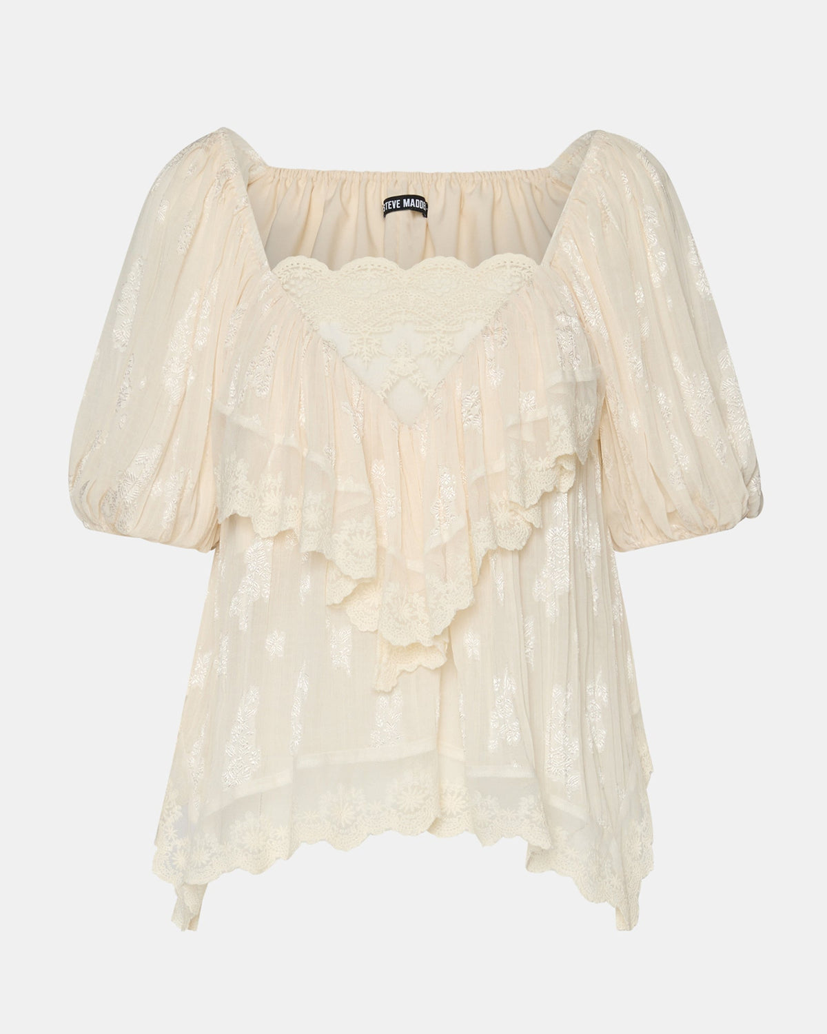 STEVE MADDEN: VICKIE TOP - CREAM