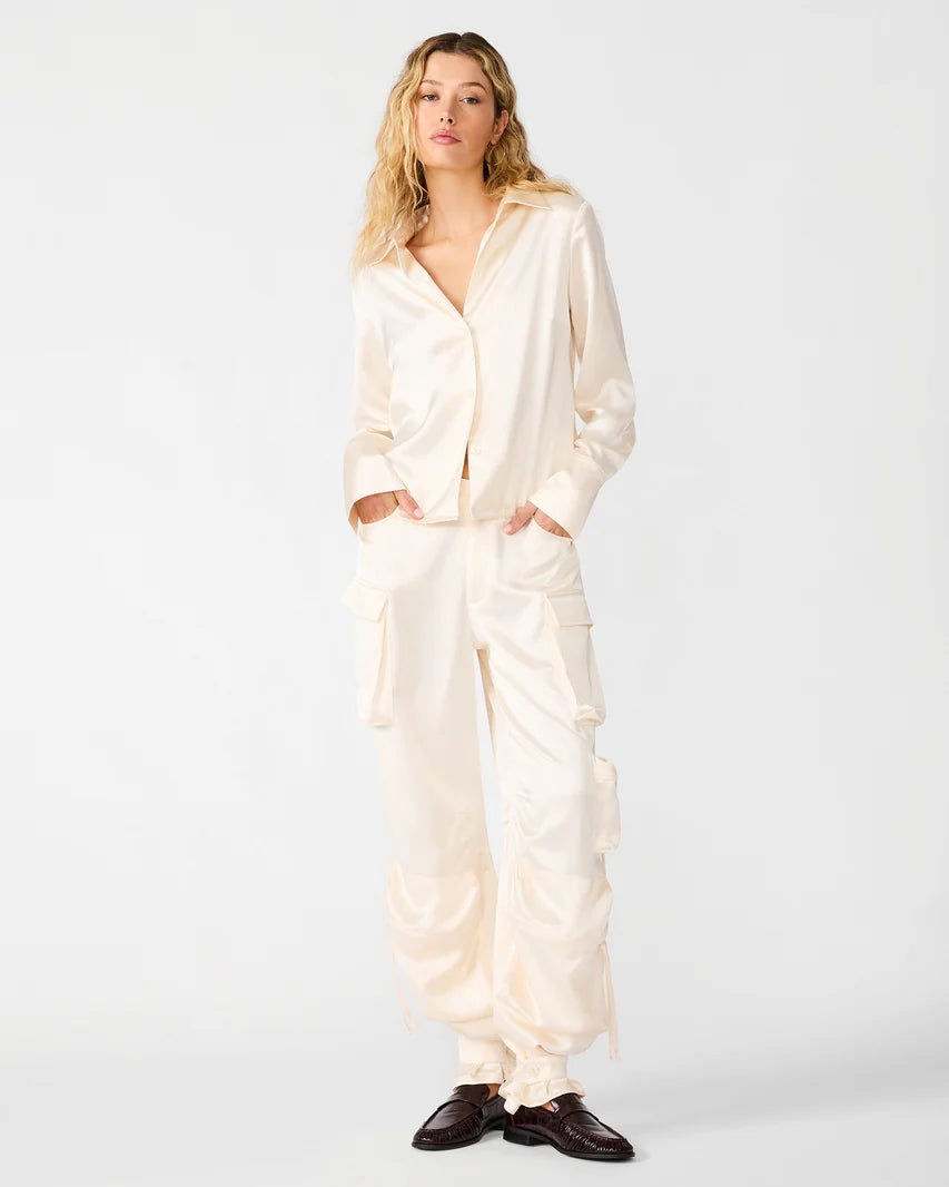 STEVE MADDEN: MARE TOP CREAM - CREAM
