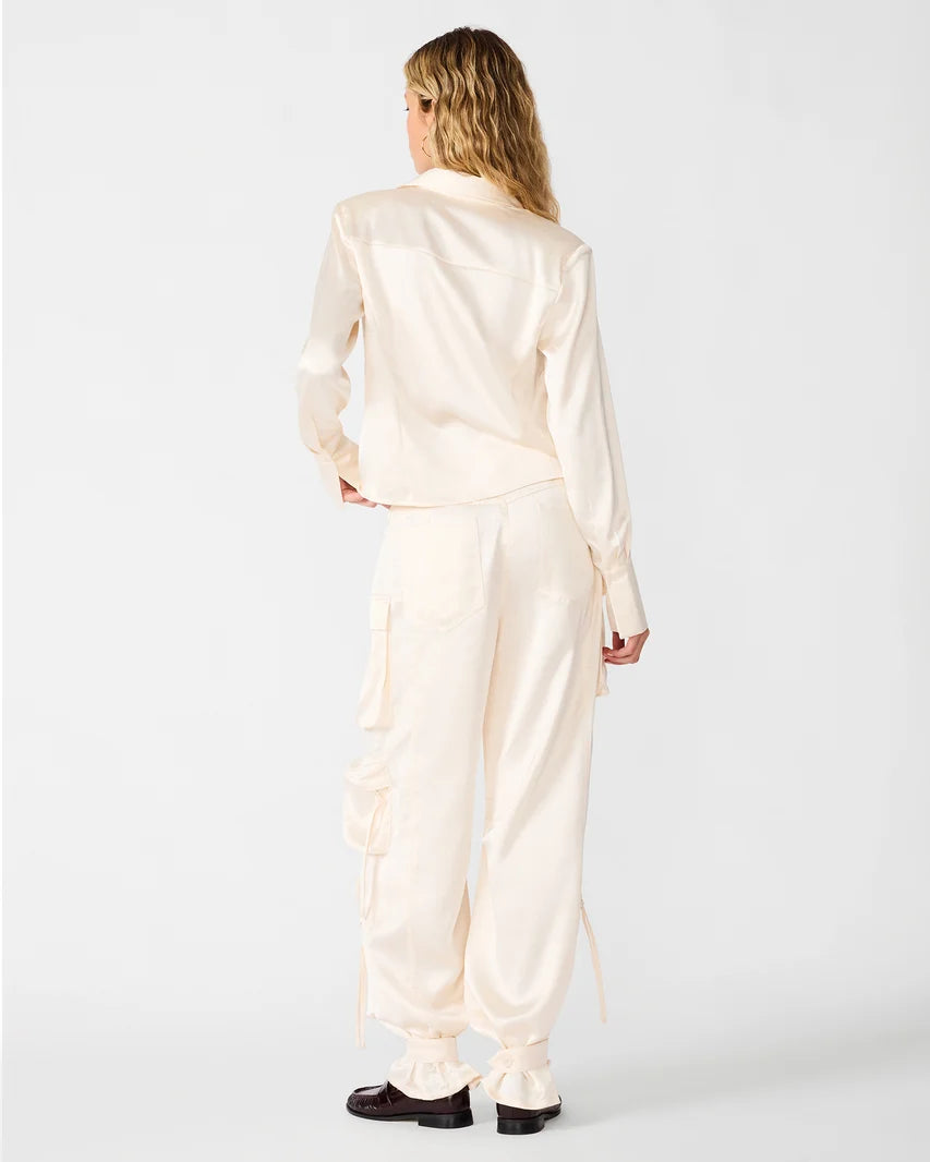 STEVE MADDEN: MARE TOP CREAM - CREAM