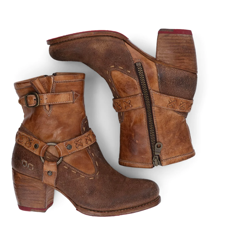 BED STU: OCTANE II TAN BOOTIES