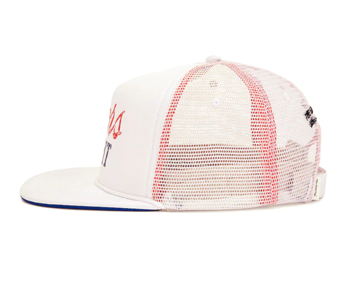 THE LAUNDRY ROOM: COORS LIGHT 1980 TRUCKER HAT - WHITE