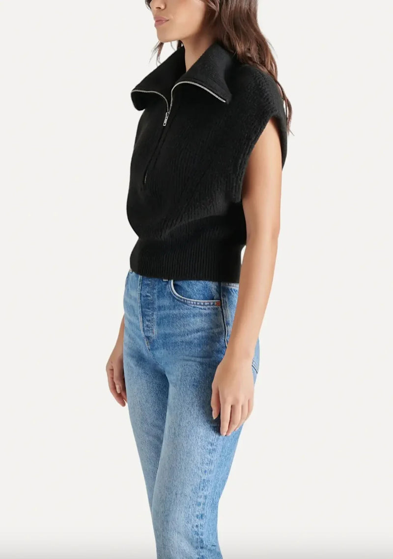 STEVE MADDEN: MARANT SWEATER - BLACK