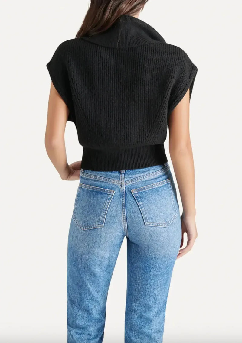 STEVE MADDEN: MARANT SWEATER - BLACK