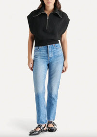 STEVE MADDEN: MARANT SWEATER - BLACK