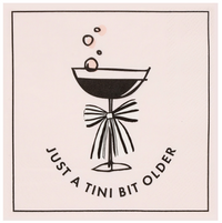 CERAMIC NAPKIN TRAY + NAPKINS - JUST A TINI BIT OLDER