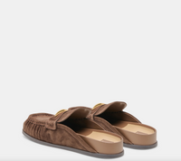 DOLCE VITA: JODERO FLATS DK BROWN SUEDE