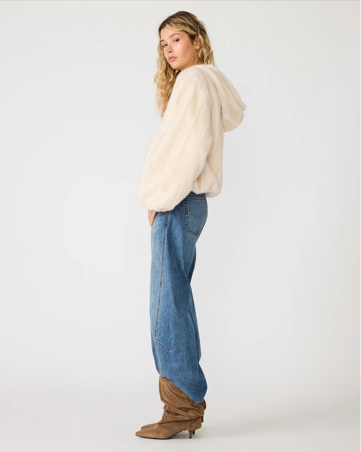 STEVE MADDEN: MAVIS JACKET SNOW WHITE
