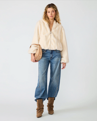 STEVE MADDEN: MAVIS JACKET SNOW WHITE