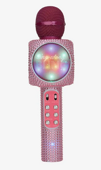 TRENDTECH:  BLING KARAOKE MICROPHONE & BLUETOOTH SPEAKER