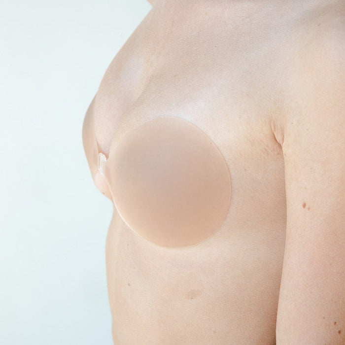 BOOB-EEZ: SEAMLESS STICK-ON BRA - MEDIUM TINT