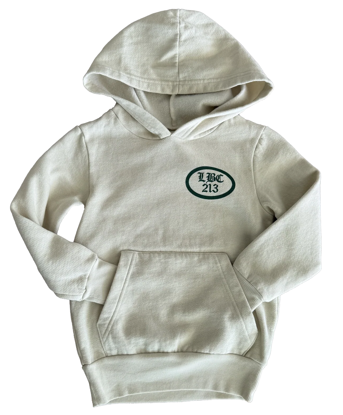 ROWDY SPROUT: SNOOP DOGG CRUISER HOODIE - BONE