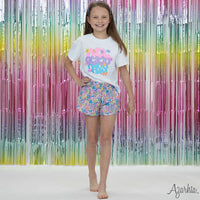 AZARHIA: STEPH SHORT - IN BRIGHT FLORAL