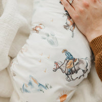COPPER PEARL: BOONE KNIT SWADDLE BLANKET