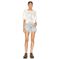 THE LAUNDRY ROOM: FIRST RODEO OVERSIZED TEE - WHITE