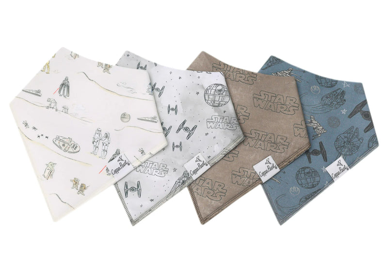 COPPER PEARL: TATOOINE™ BANDANA BIB SET (4-PACK)