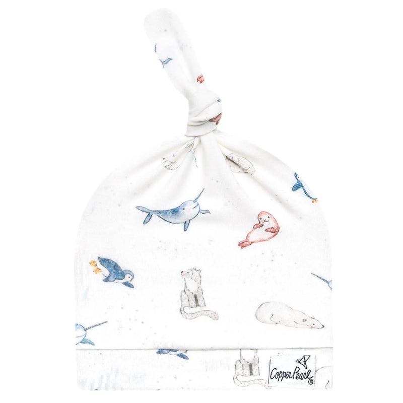 COPPER PEARL: ARCTIC WONDER TOP KNOT HAT