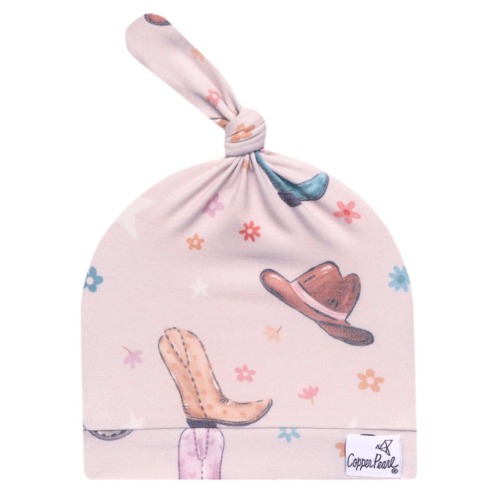 COPPER PEARL: CHEYENNE TOP KNOT HAT