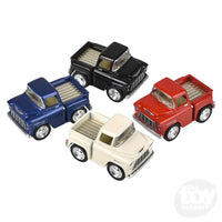 DIE-CAST PULL BACK MINI CHEVY STEPSIDE - 2"