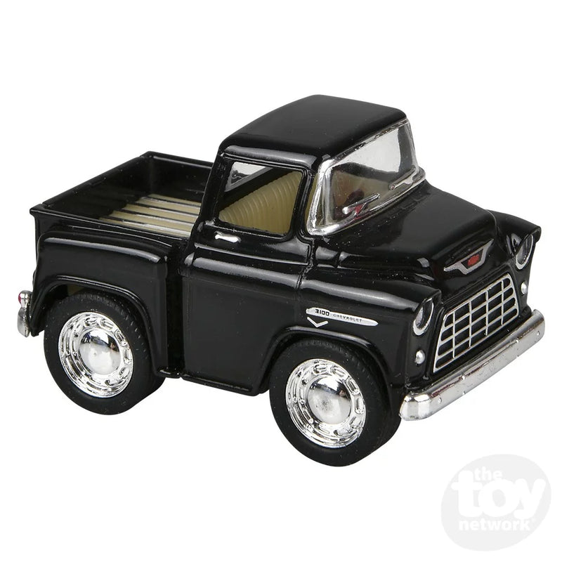 DIE-CAST PULL BACK MINI CHEVY STEPSIDE - 2"