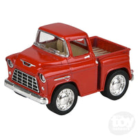 DIE-CAST PULL BACK MINI CHEVY STEPSIDE - 2"