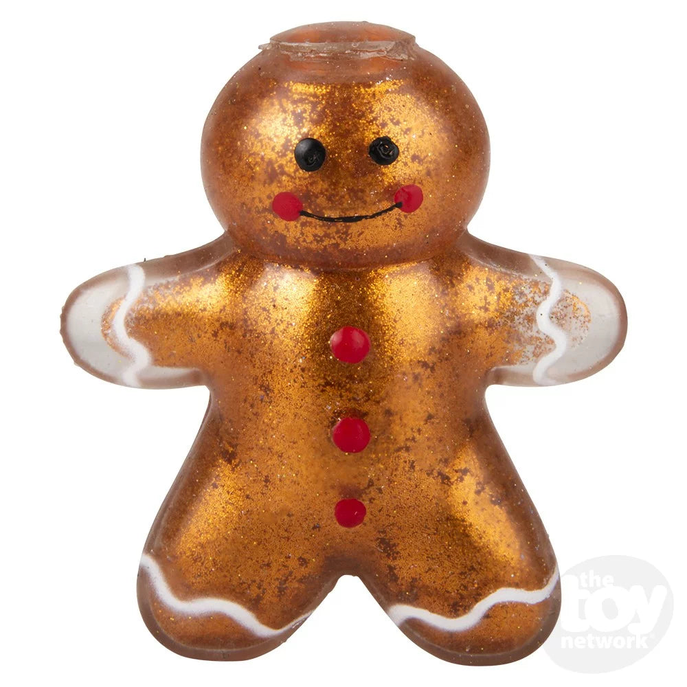 SQUISH STICKY GINGERBREAD MAN - 2.25"