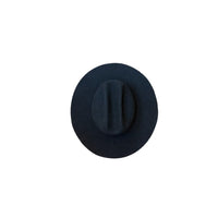 THE QUINN CATTLEMEN WOOL FELT HAT - BLACK