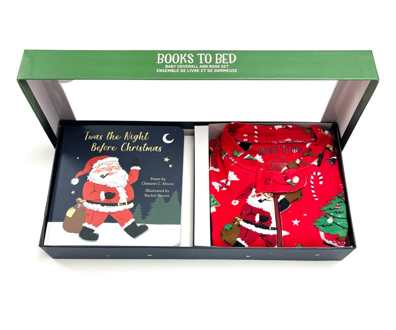 BOOKS TO BED: 'TWAS THE NIGHT BEFORE CHRISTMAS PJ ONESIE