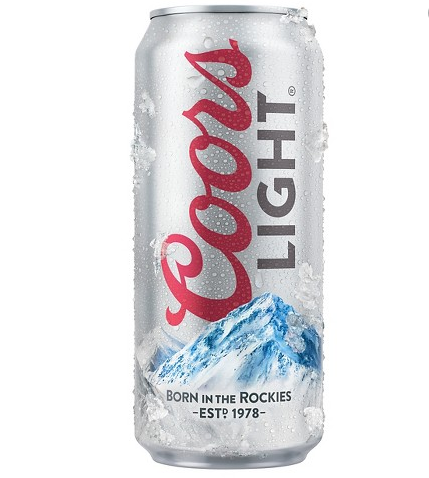 COORS LIGHT CAN CANDLES