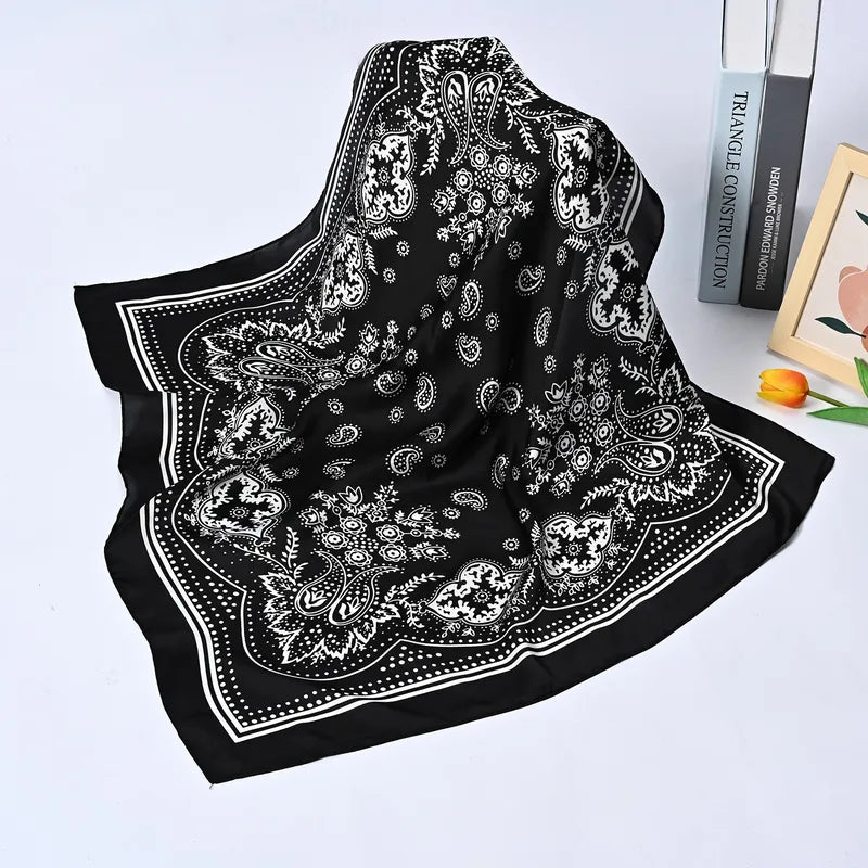 WESTERN BANDANA SILKY SCARVES IN A VARIETY OF COLORS
