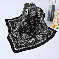 WESTERN BANDANA SILKY SCARVES IN A VARIETY OF COLORS