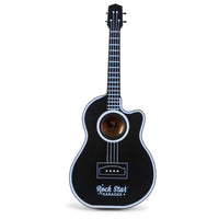 ROCK STAR KARAOKE-GUITAR SPEAKER & MICROPHONE COMBO - BLACK