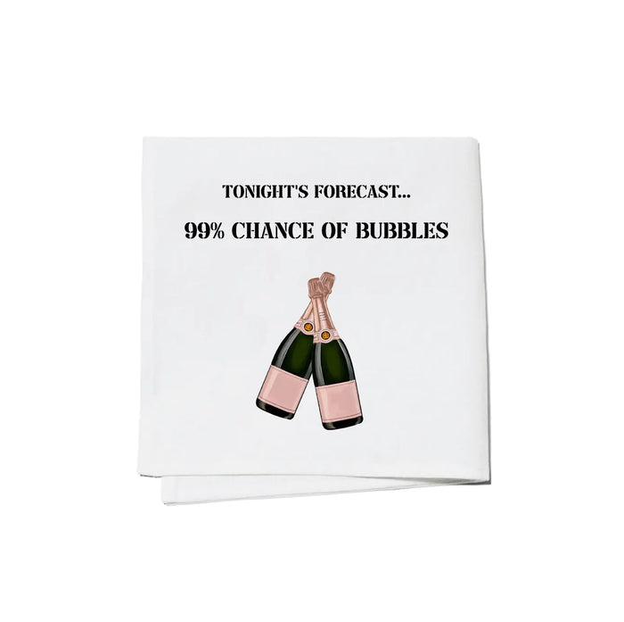 CLOTH COCKTAIL NAPKIN'S (SET OF 4) - TONIGHT'S FORECAST